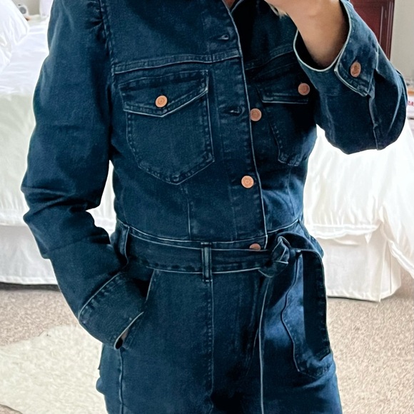 GAP Blue Denim Jumpsuit - Picture 4 of 7